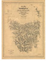 Tasmania by James Sprent - Historical Chart
