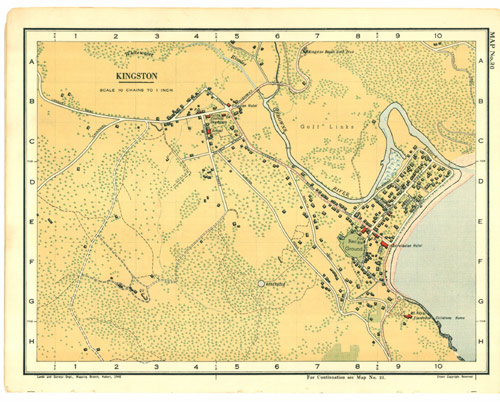 Kingston map from the 1448 atlas.