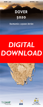 Digital Dover 1:25000 Topographic/Cadastral Map