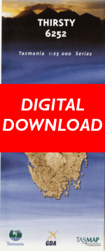 Digital Thirsty 1:25000 Topographic/Cadastral Map