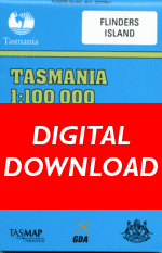 Digital Flinders  1:100000 Topographic Map