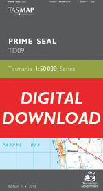 Digital Prime Seal 1:50000 Topographic Map