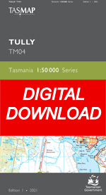 Digital Tully 1:50000 Topographic Map