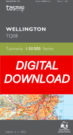 Digital Wellington 1:50000 Topographic Map