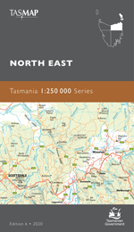 North East 1:250000 Topographic Map