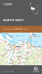 North West 1:250000 Topographic Map