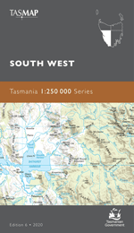 South West 1:250000 Topographic Map