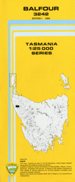 Balfour 1:25000 Topographic/Cadastral Map
