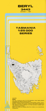 Beryl 1:25000 Topographic/Cadastral Map