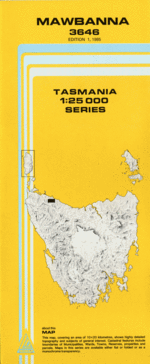 Mawbanna 1:25000 Topographic/Cadastral Map
