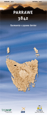 Parrawe 1:25000 Topographic/Cadastral Map
