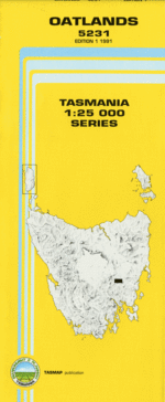 Oatlands 1:25000 Topographic/Cadastral Map