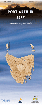 Port Arthur 1:25000 Topographic/Cadastral Map