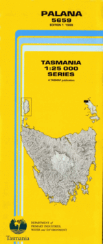 Palana 1:25000 Topographic/Cadastral Map