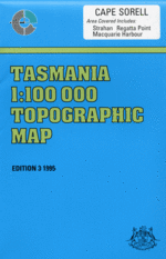 Cape Sorell 1:100000 Topographic Map
