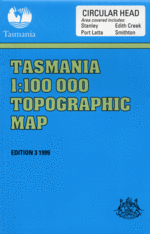 Circular Head 1:100000 Topographic Map