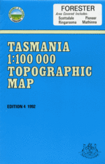 Forester 1:100000 Topographic Map