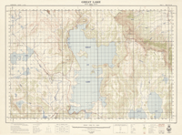 Great Lake 1954 - Historical Map
