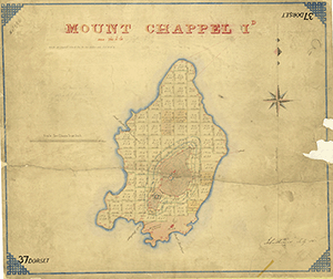 Mount Chappel Island Dorset 37 - Historical Chart