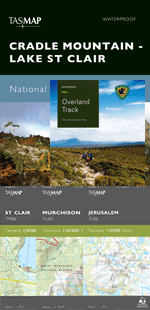 Overland Track Map and Guidebook Pack