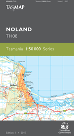 Noland 1:50000 Topographic Map