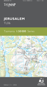 Jerusalem 1:50000 Topographic Map