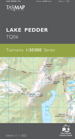 Lake Pedder 1:50000 Topographic Map