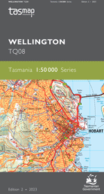 Wellington 1:50000 Topographic Map