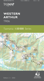 Western Arthur 1:50000 Topographic Map