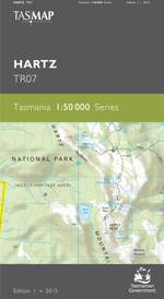 Hartz 1:50000 Topographic Map