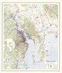 Hobart & Environs 1957 - Historical Map