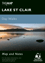 Lake St Clair (Cradle Mountain - Lake St Clair National Park) map